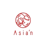 L-design (CMYK)さんの「Asia'n」のロゴ作成への提案