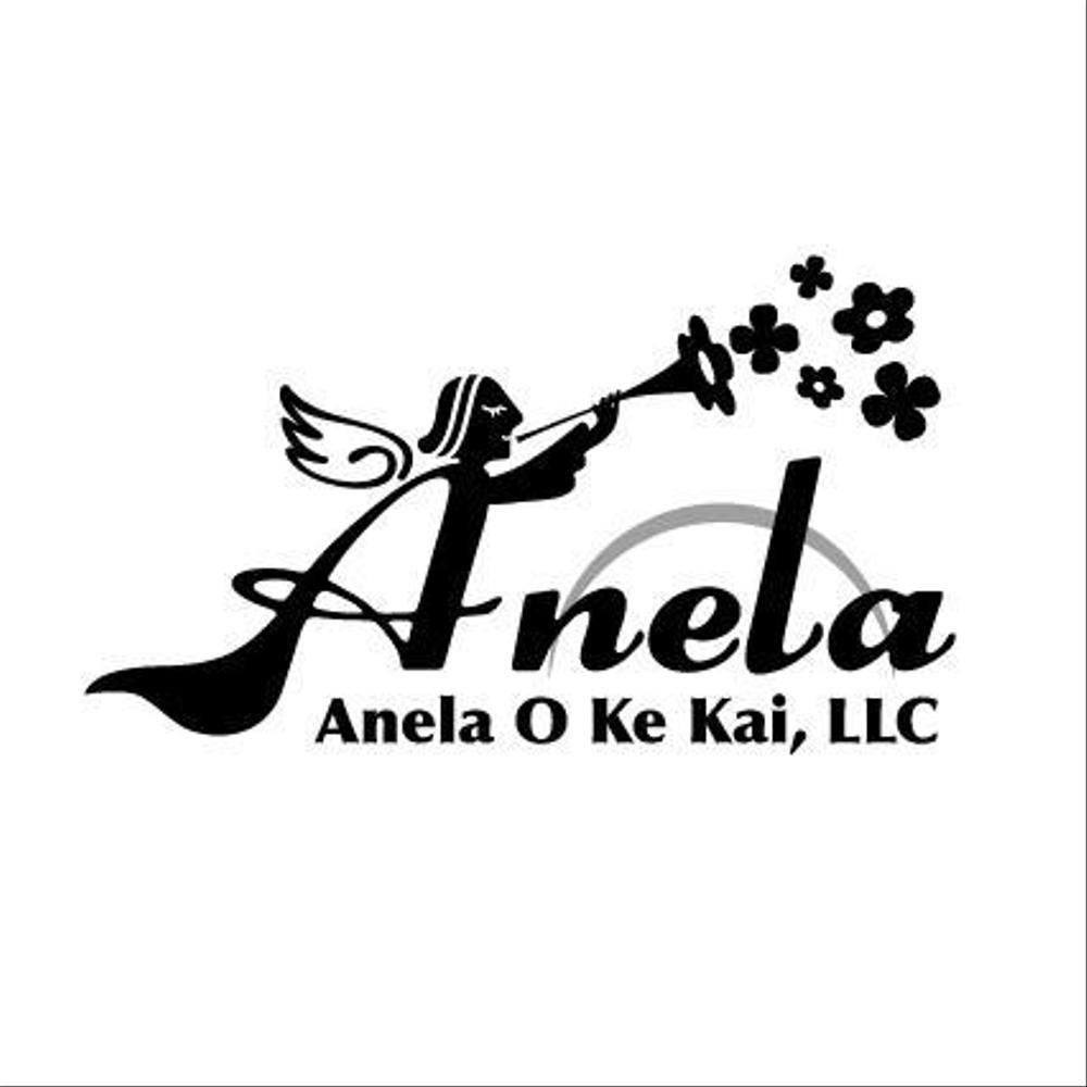 ハワイ島の豪華クルーザー船名「ANELA」のロゴ作成