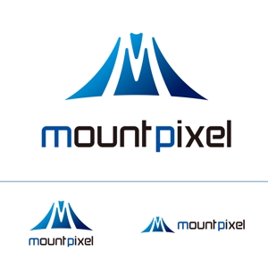 alphathink (ALPHATHINK)さんの「mount pixel」のロゴ　への提案