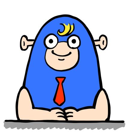 じょにー (T_Johnny_T)さんの【即決できます】物申す系キャラクターのデザインadobeのCharacter Animator CC用への提案