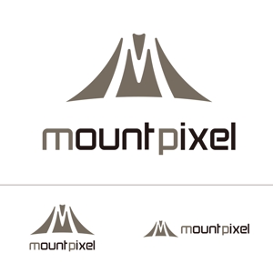 alphathink (ALPHATHINK)さんの「mount pixel」のロゴ　への提案