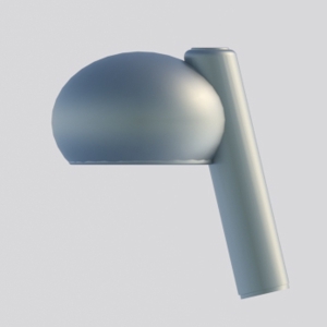 Studio N (tekutekuiko)さんのシャワーヘッドのデザインと3Dモデリングへの提案