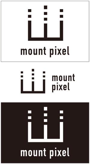 taki-5000 (taki-5000)さんの「mount pixel」のロゴ　への提案