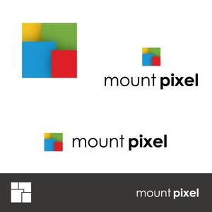 sin_cwork (sin_cwork)さんの「mount pixel」のロゴ　への提案