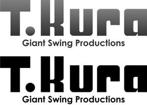さんの「T.Kura」ロゴ作成への提案