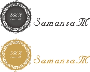 Bertheさんの「SAMANSA.M」のロゴ作成への提案