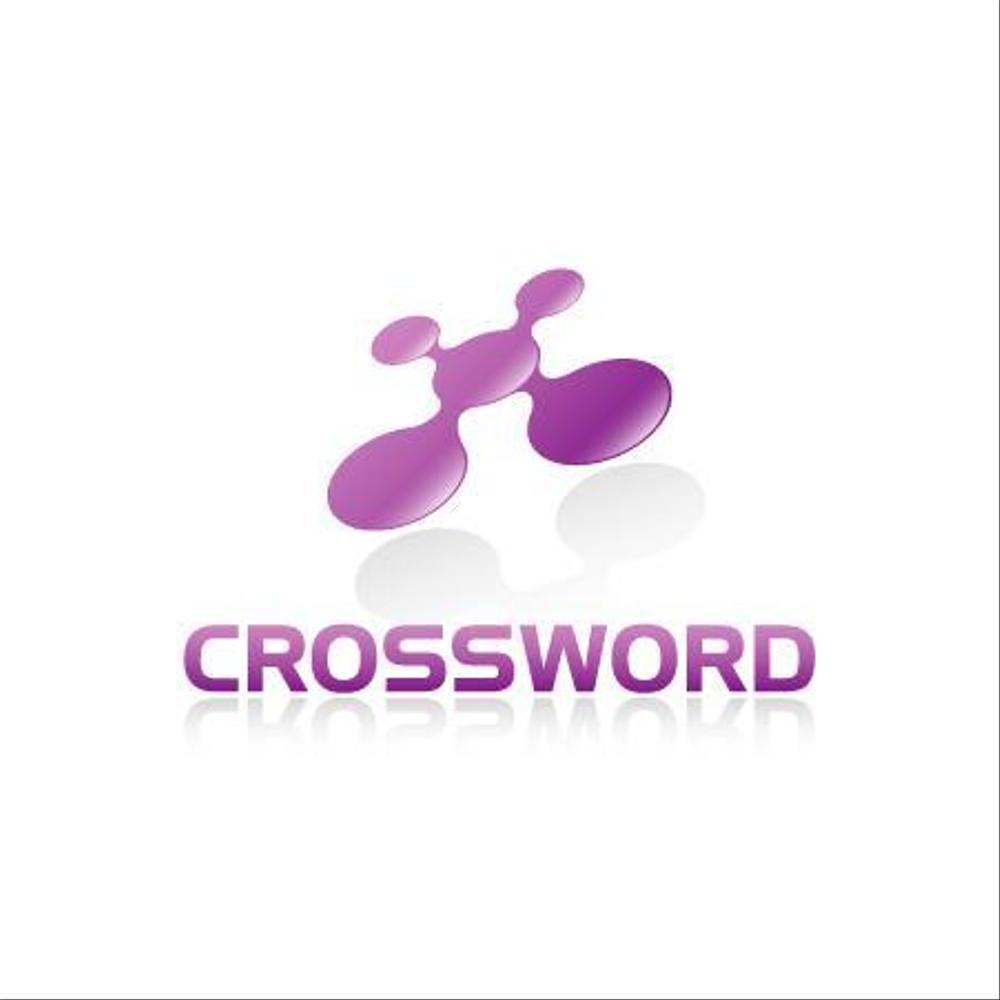 「株式会社クロスワード（CROSSWORD）」の社名ロゴ制作