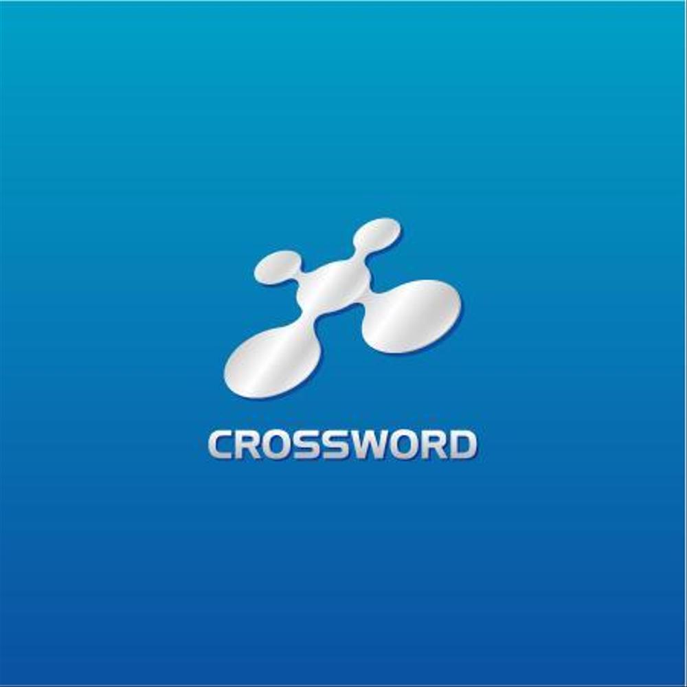 「株式会社クロスワード（CROSSWORD）」の社名ロゴ制作