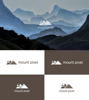 tobiuosunset (tobiuosunset)さんの「mount pixel」のロゴ　への提案