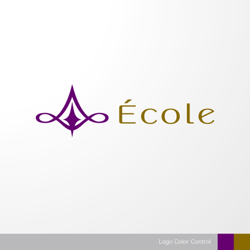歯科の勉強会「École」のロゴ作成