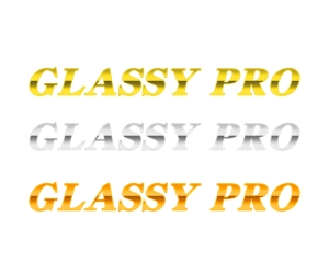 ぽんぽん (haruka0115322)さんのガラスコーティング企業「GLASSY PRO」のロゴ への提案