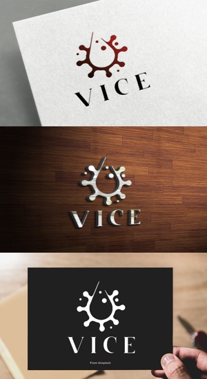 athenaabyz ()さんの洗練されたライフスタイルを提案していく「VICE」のロゴへの提案