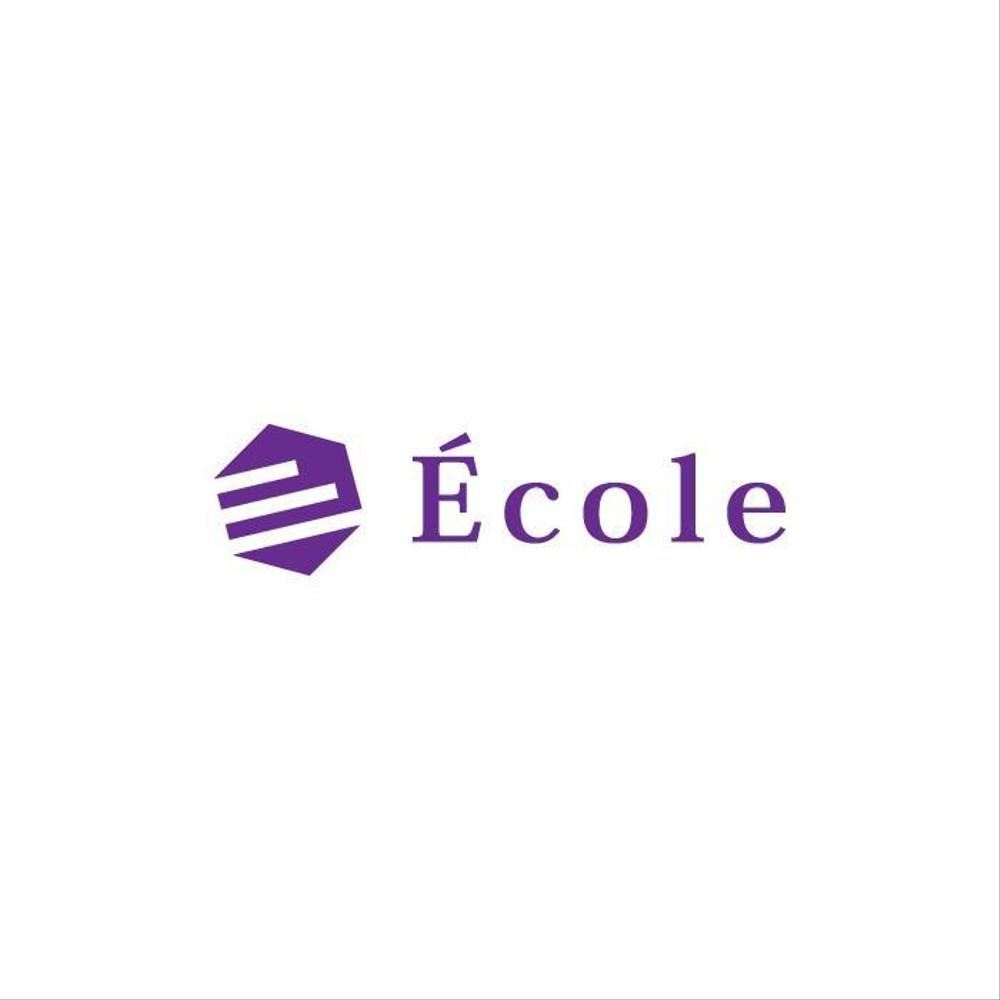 歯科の勉強会「École」のロゴ作成