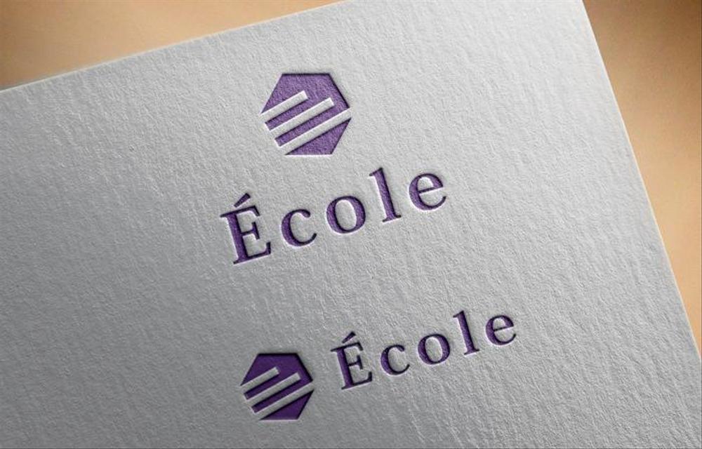 歯科の勉強会「École」のロゴ作成