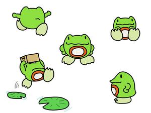 ロット ()さんのカエルのキャラクターデザインへの提案
