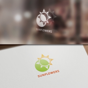late_design ()さんの非営利団体「SUNFLOWERS」のロゴへの提案