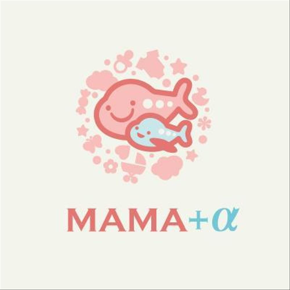 「MAMA+α」のロゴ作成