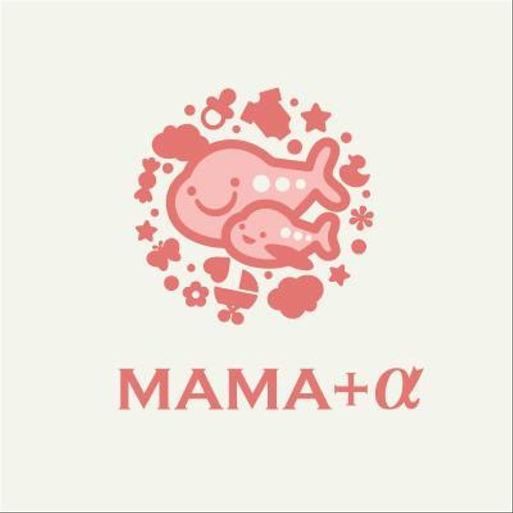 「MAMA+α」のロゴ作成