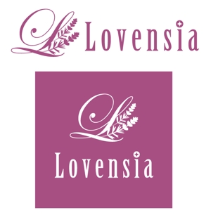 FISHERMAN (FISHERMAN)さんの「Lovensia - ラベンシア -」のロゴ作成への提案