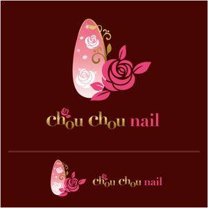 forever (Doing1248)さんの「chou chou nail」のロゴ作成への提案