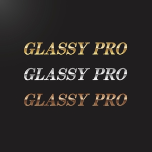 oo_design (oo_design)さんのガラスコーティング企業「GLASSY PRO」のロゴ への提案