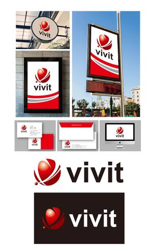 K-J (king_j)さんの居抜き物件サイトの『vivit』のロゴへの提案