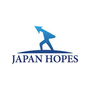 渋谷吾郎 -GOROLIB DESIGN はやさはちから- (gorolib_design)さんの「ジャパンホープス　（ＪＡＰＡＮ ＨＯＰＥＳ）株式会社」のロゴ作成への提案