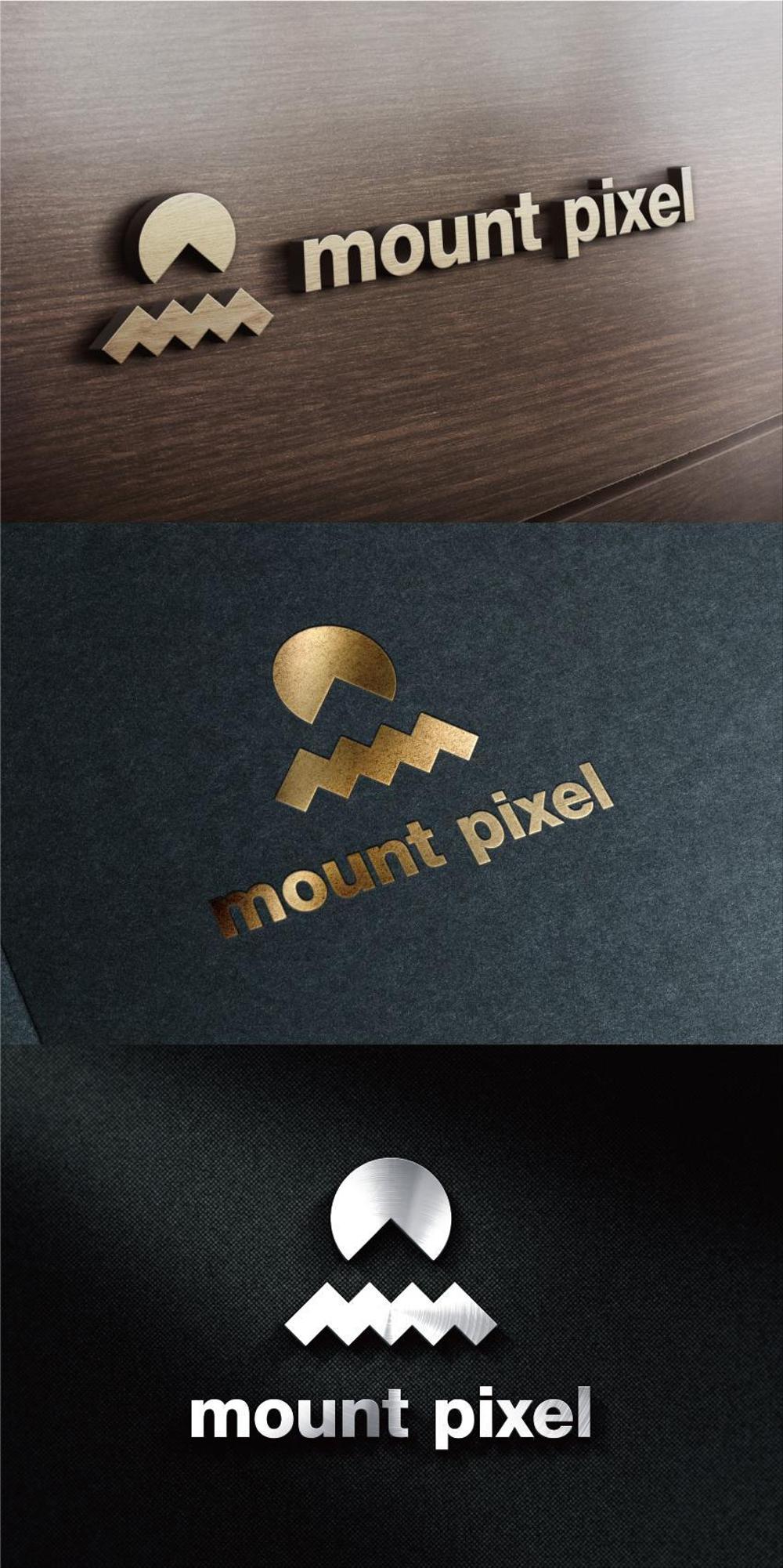 「mount pixel」のロゴ　