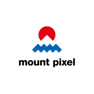 skyblue (skyblue)さんの「mount pixel」のロゴ　への提案