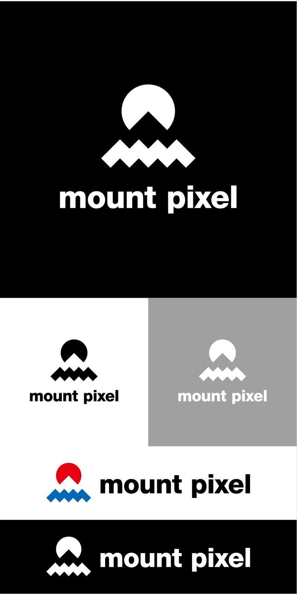 「mount pixel」のロゴ　