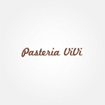 tanaka10 (tanaka10)さんのパスタとデザートメインのカフェ Pasteria ViVi（パステリアビビ）のロゴ制作への提案