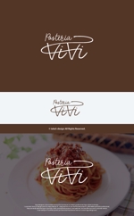 take5-design (take5-design)さんのパスタとデザートメインのカフェ Pasteria ViVi（パステリアビビ）のロゴ制作への提案