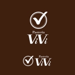 Inout Design Studio (inout)さんのパスタとデザートメインのカフェ Pasteria ViVi（パステリアビビ）のロゴ制作への提案
