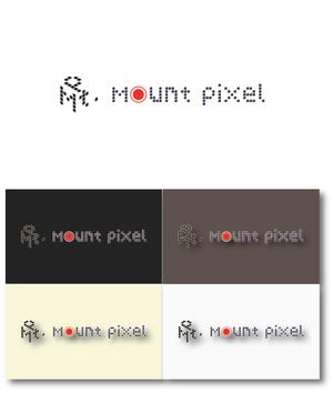 uiliuさんの「mount pixel」のロゴ　への提案