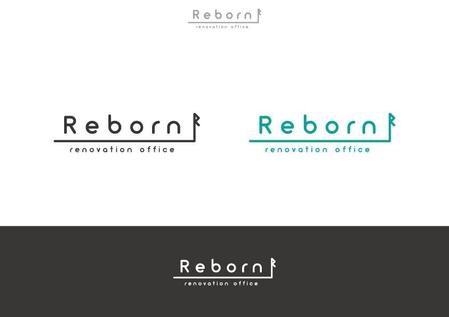 co (cosa)さんのリノベーション物件サイトの『Reborn』のロゴへの提案