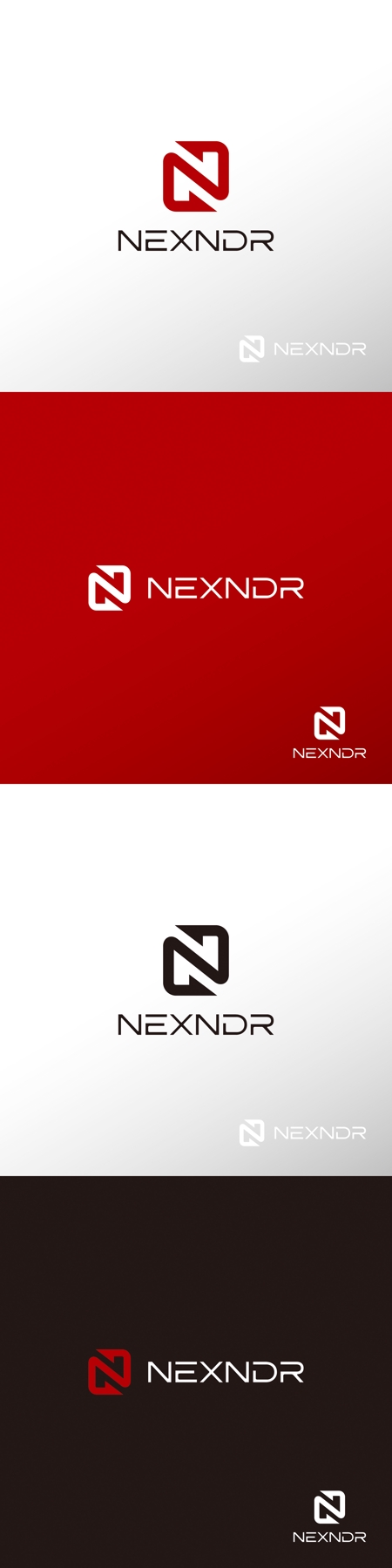 doremi (doremidesign)さんのPC、Android画面の録画アプリケーション「NEXNDR」のロゴへの提案