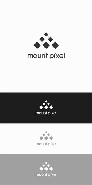 designdesign (designdesign)さんの「mount pixel」のロゴ　への提案