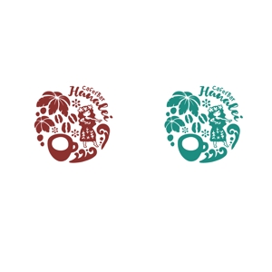 noraya_jr (noraya_jr)さんのハワイアンカフェ＆バー　『ハナレイ』のロゴへの提案