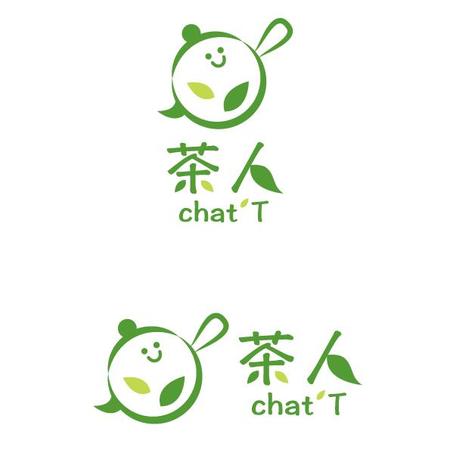アップル (raincandys)さんのお茶文化を伝える会「茶人～chat’T～」のロゴへの提案