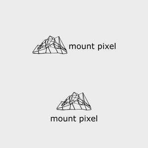 dada (DaDa9918)さんの「mount pixel」のロゴ　への提案