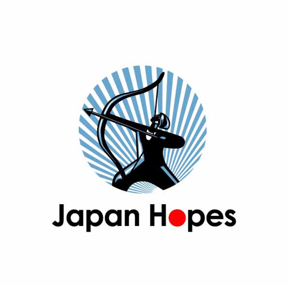 「ジャパンホープス　（ＪＡＰＡＮ ＨＯＰＥＳ）株式会社」のロゴ作成