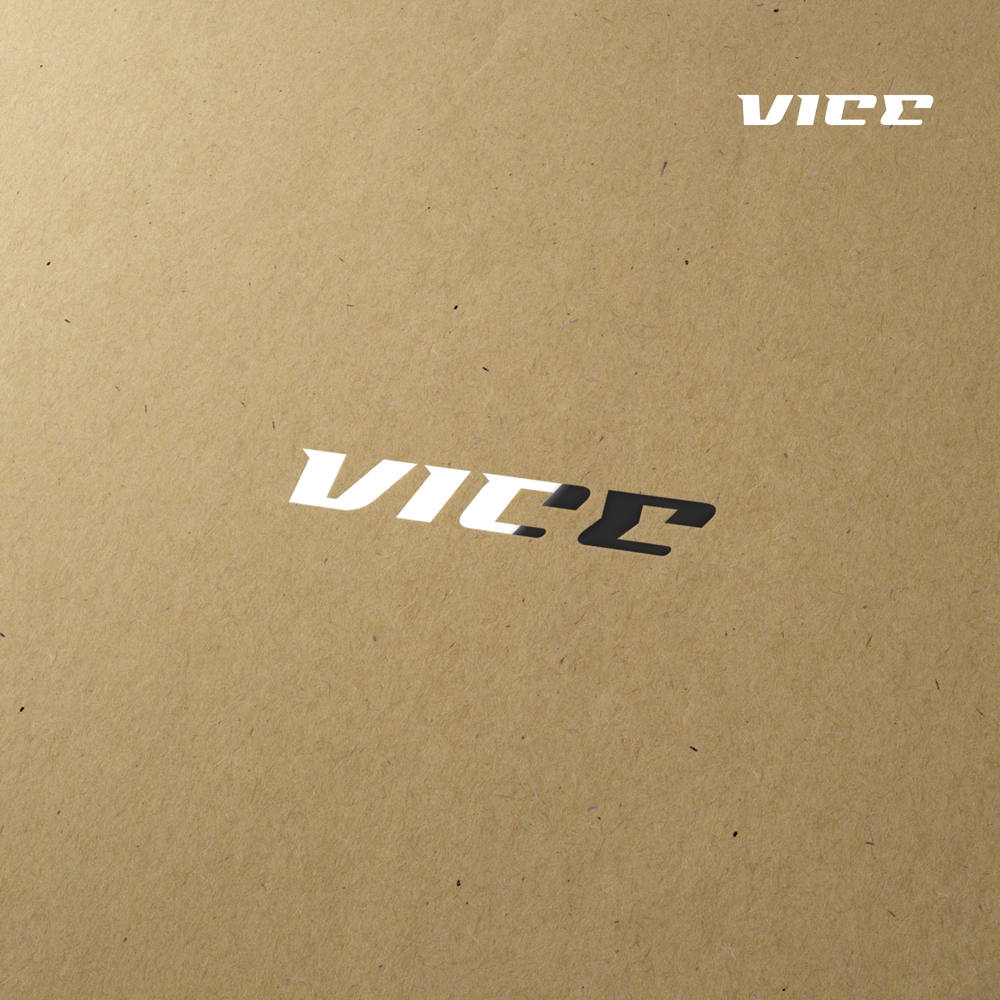洗練されたライフスタイルを提案していく「VICE」のロゴ