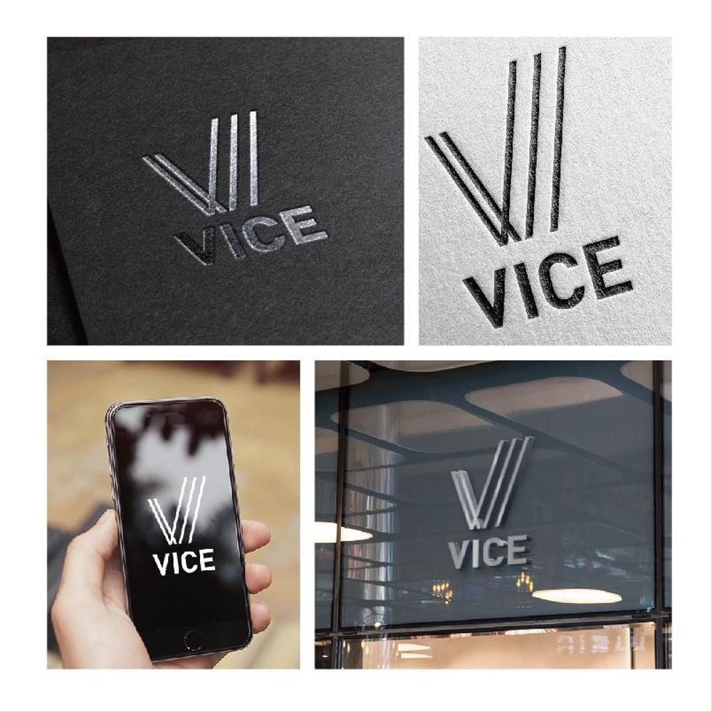 洗練されたライフスタイルを提案していく「VICE」のロゴ