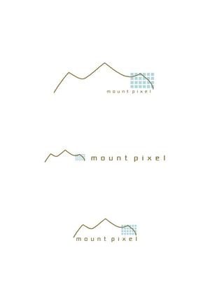 月曜舎 (tocot10501)さんの「mount pixel」のロゴ　への提案