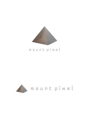 月曜舎 (tocot10501)さんの「mount pixel」のロゴ　への提案