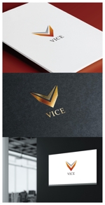 mogu ai (moguai)さんの洗練されたライフスタイルを提案していく「VICE」のロゴへの提案