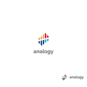 Zeross Design (zeross_design)さんの企業価値評価プロセス「analogy」のロゴへの提案