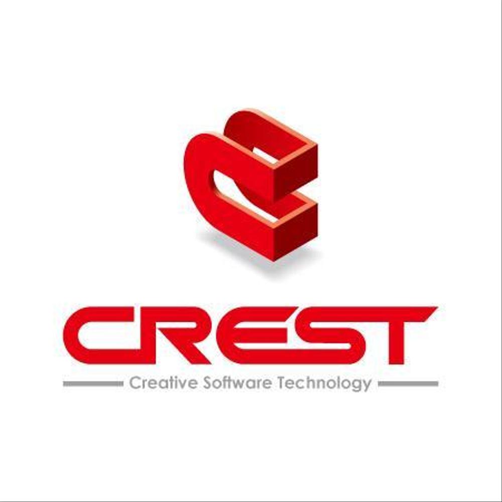 「CREST」のロゴ作成