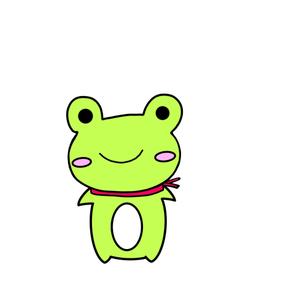 菅野直人 (nk215215net)さんのカエルのキャラクターデザインへの提案