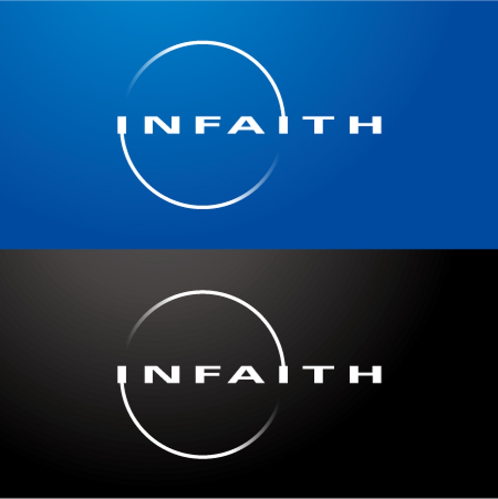 「INFAITH」のロゴ作成